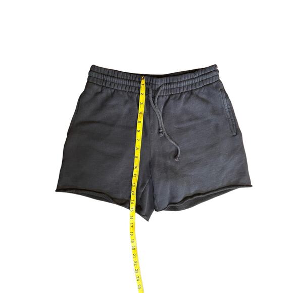 Tna CozyAF Black Fleece Lounge Shorts - Picture 3 of 8